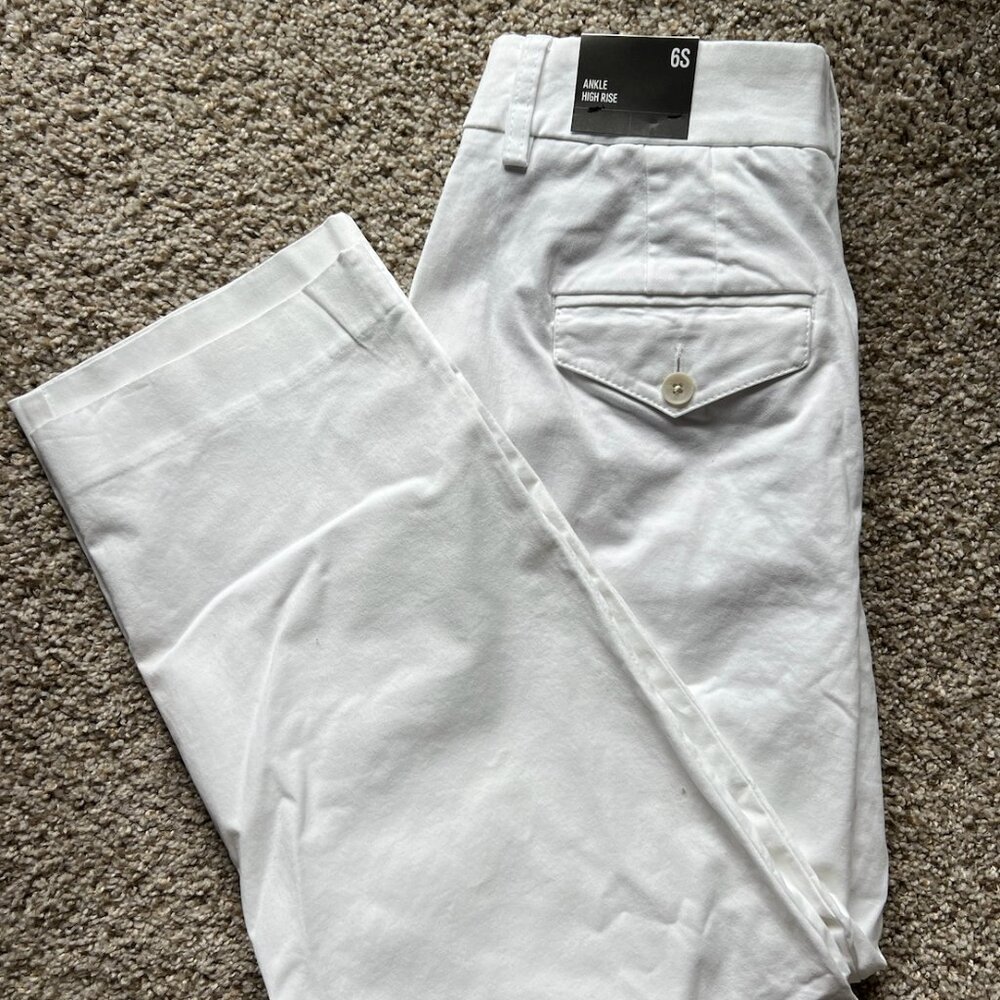 Express White Ankle Chino (NWT)